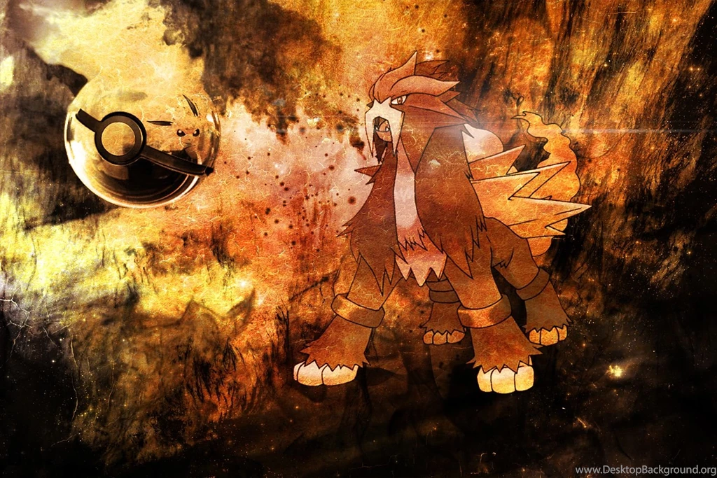 Pokemon Entei Et Pyroli / Entei And Flareon By SirGanarok On ...
