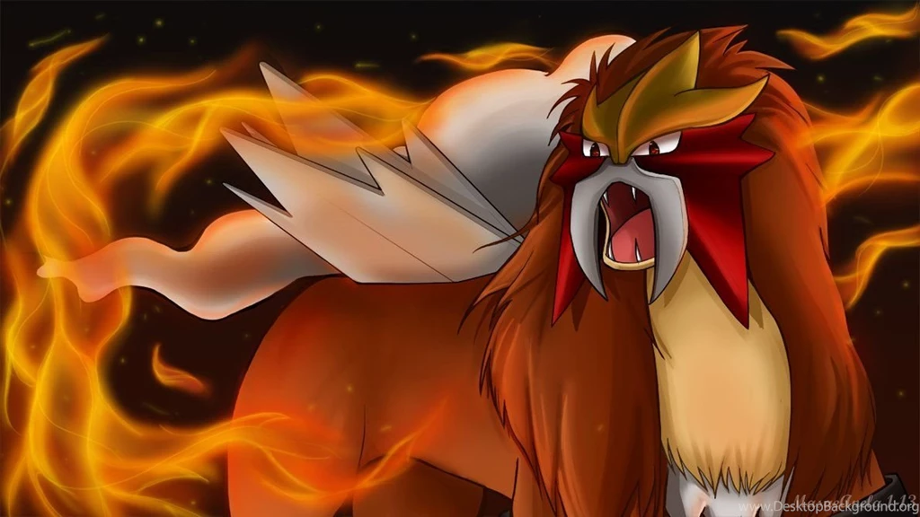Entei By Masae On DeviantArt