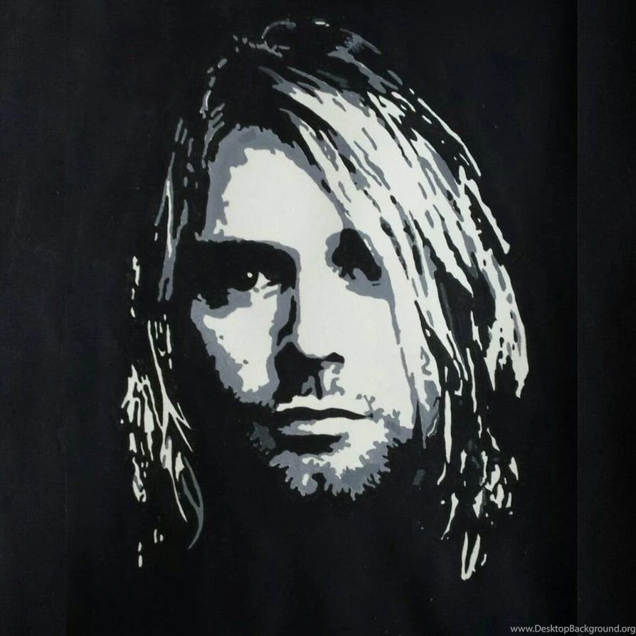 Kurt Cobain Painting By Orkespip On DeviantArt