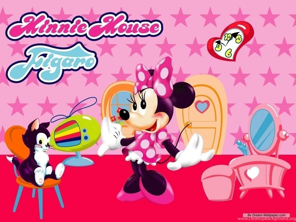 Minnie Mouse And Figaro Wallpapers Minnie Mouse Wallpapers ...