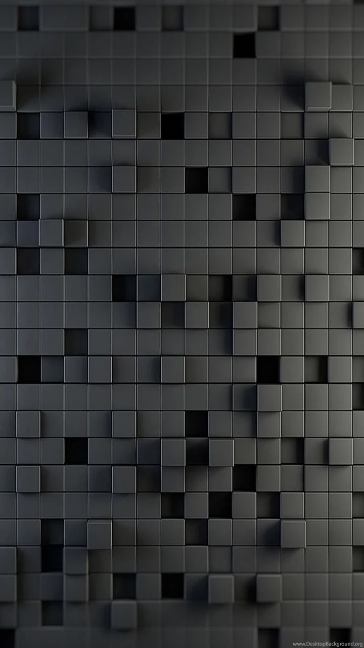 Black Blocks Galaxy S3 Wallpapers (720x1280)