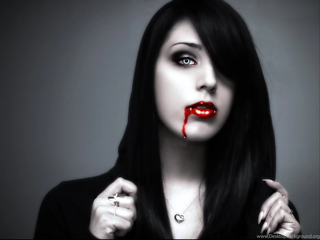 Fantasy Artwork Art Dark Vampire Gothic Girl Girls Horror