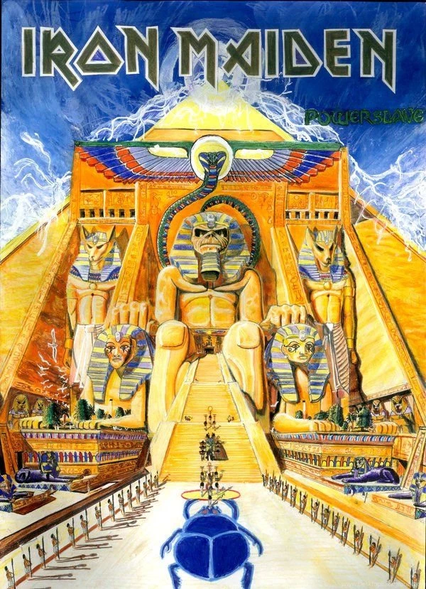 Iron Maiden Powerslave (remastered) By Tomistral On DeviantArt