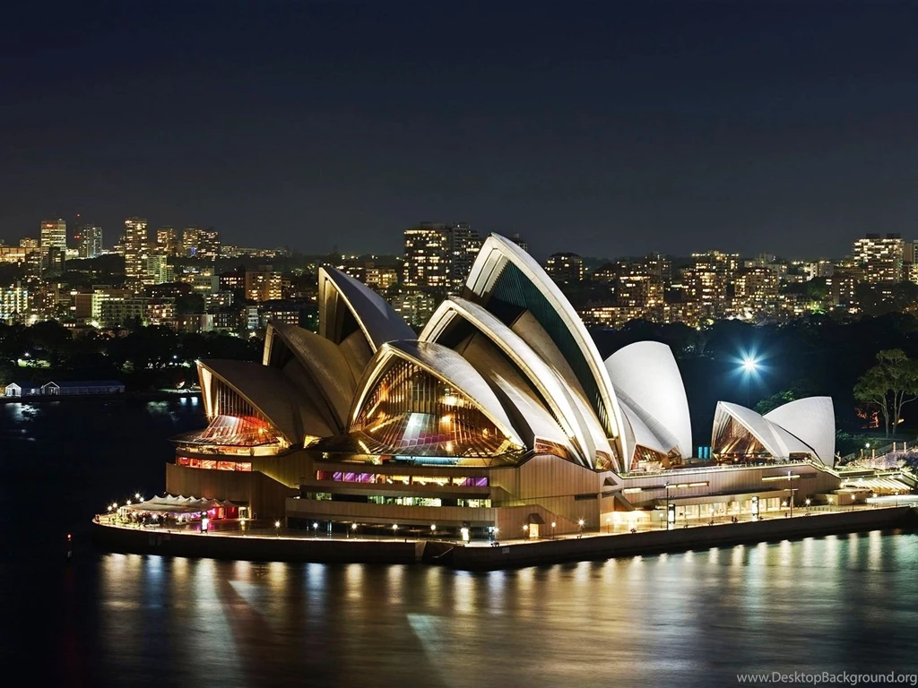 Sydney Opera House And Bridge   Wallpaper.