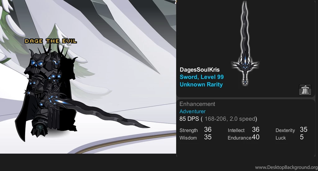 AQW Daily: Dage Vs Nulgath Wallpapers Info