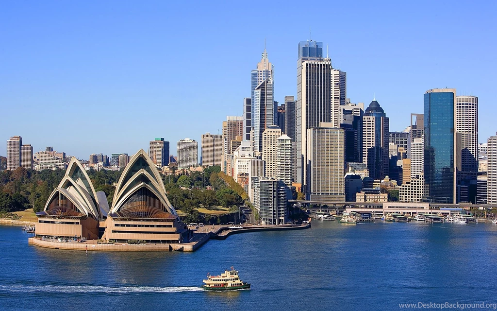 Download Wallpapers 3840x2400 Sydney, Sydney Opera House, River ...