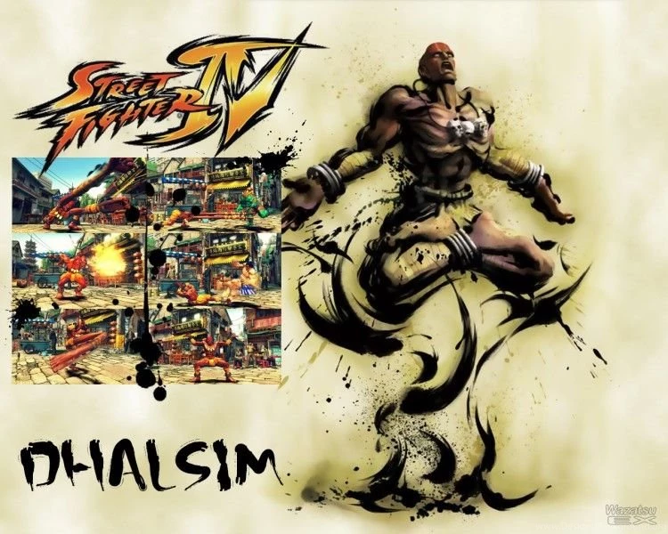 Wallpapers Video Games > Wallpapers Street Fighter IV Dhalsim By ...