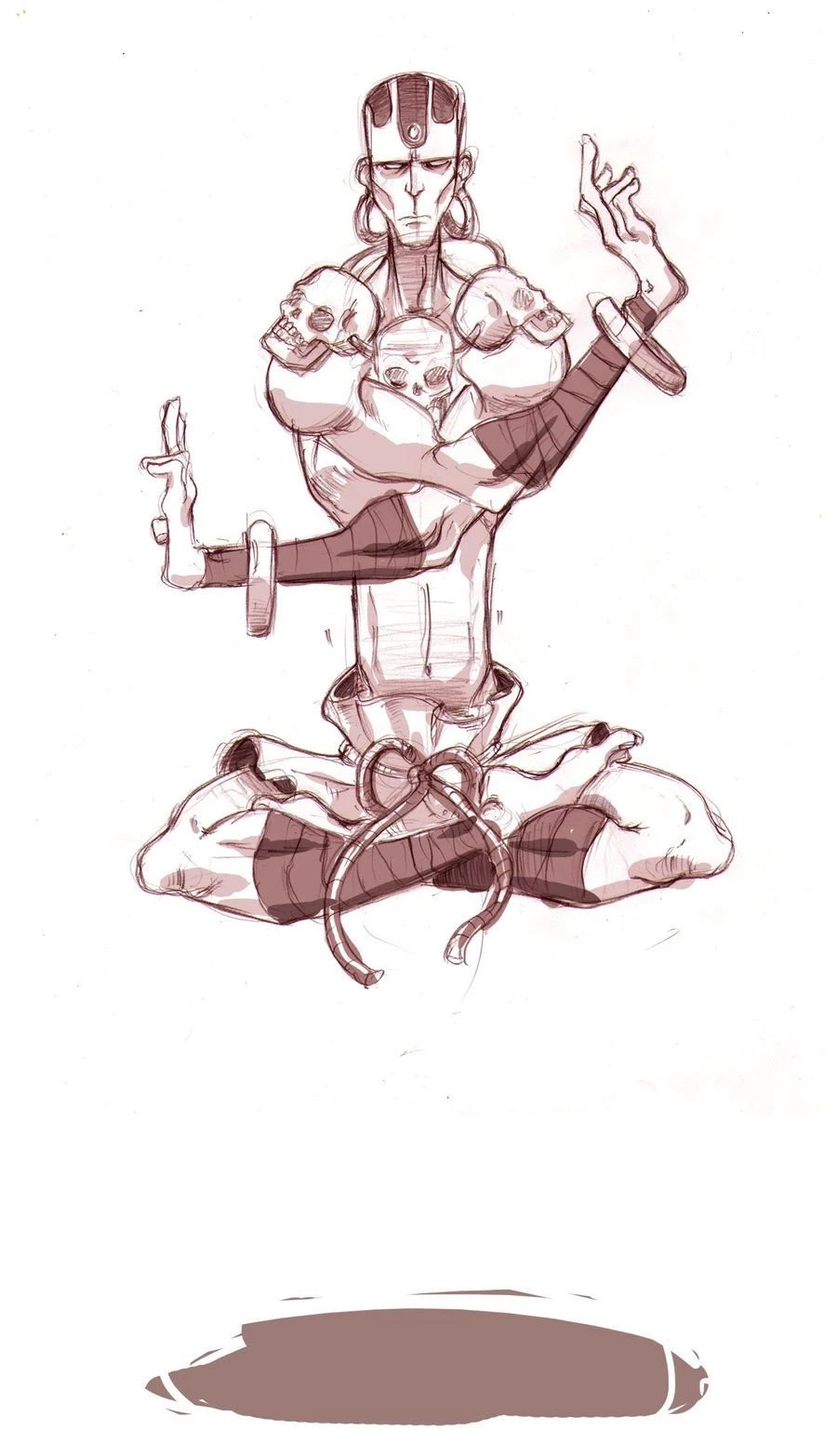 Free Sketch 5   Dhalsim By Machinegunkicks On DeviantArt