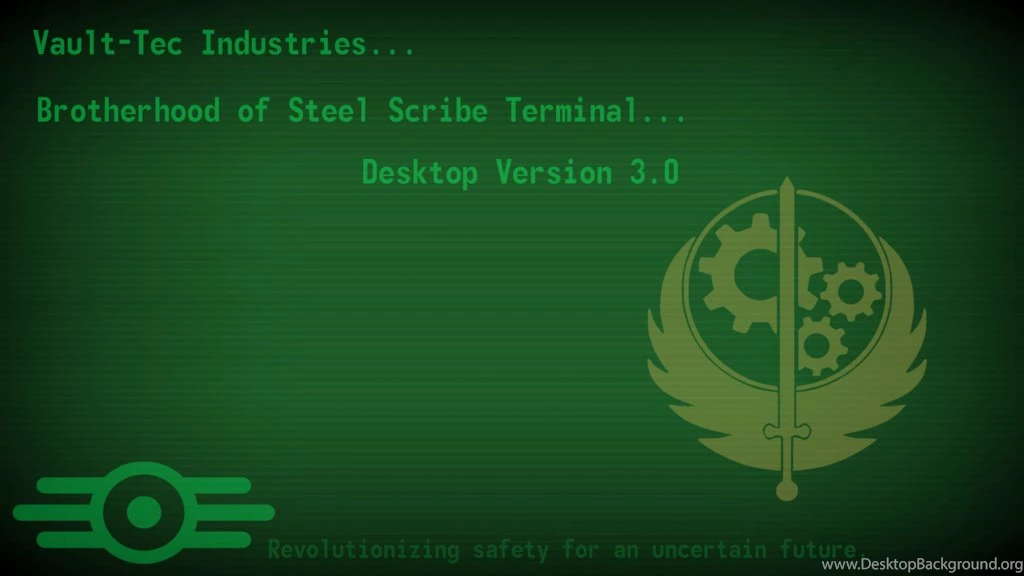 Brotherhood Of Steel Scribe Terminal Wallpapers By Harknus On ...