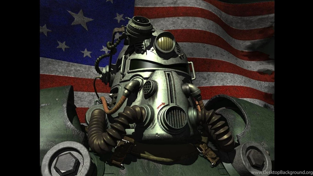 Brotherhood Of Steel Fallout Usa Flags Best Widescreen