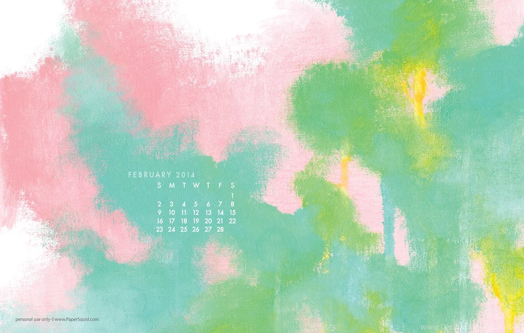 Paper Squid ❤: FEBRUARY 2014 DESKTOP WALLPAPERS