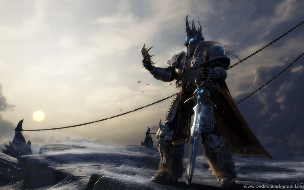 Wallpapers World Of Warcraft Lich King Arthas Crown Terenas ...