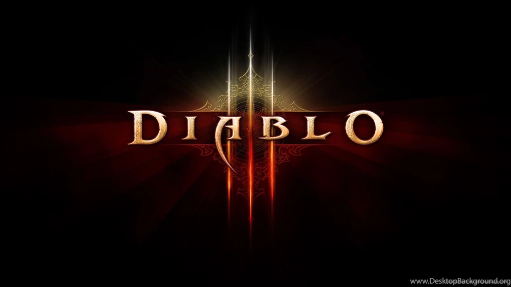 Download 1920x1080 Diablo 3 HD Logo Wallpapers