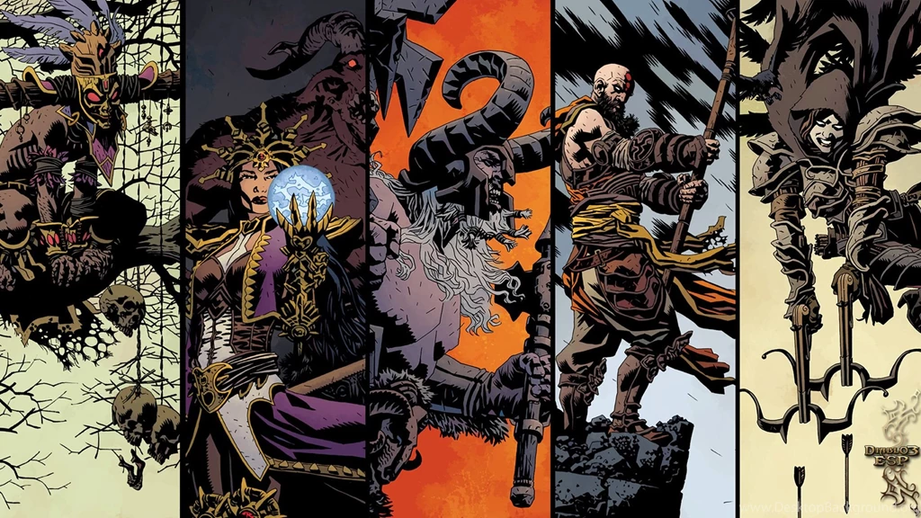 Diablo 3 Tiles Desktop Backgrounds HD 1920x1080
