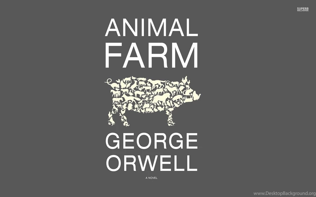 George Orwell's Animal Farm Wallpapers Typography Wallpapers