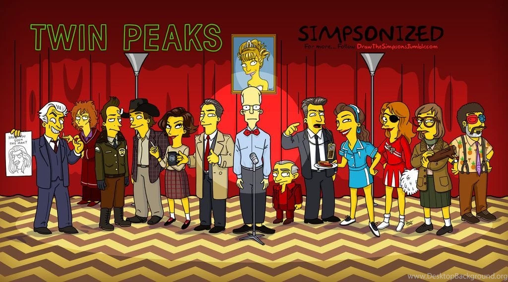 Twin Peaks Simpsonized By ADN z On DeviantArt