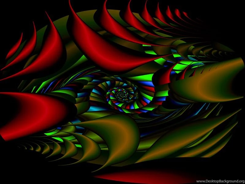 Fractal Art By Vicky, Jungle Light 3 Wallpapers