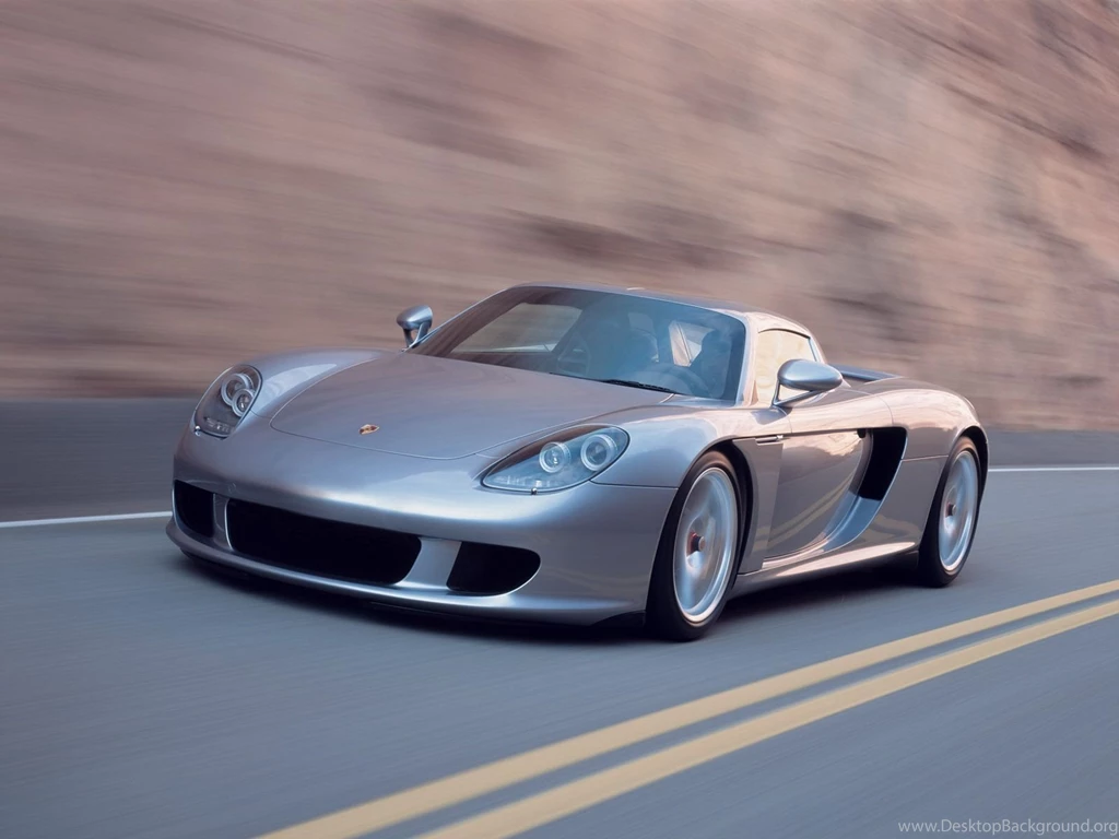 2004 Porsche Carrera GT Front Angle Speed 1600x1200 Wallpapers