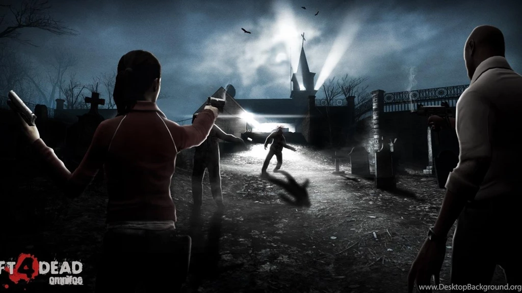 Left Dead L4d Zombies Girl Shooting HD Wallpapers Wallpapers ...