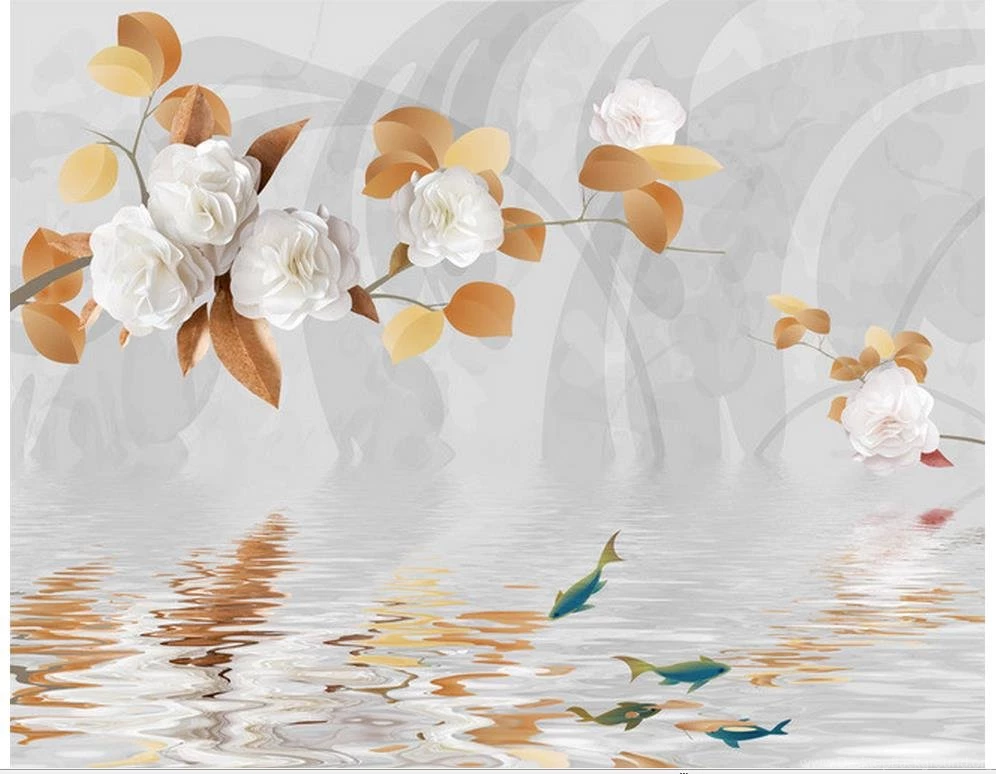 High Quality White Roses Wallpapers Promotion Shop For High Quality ...