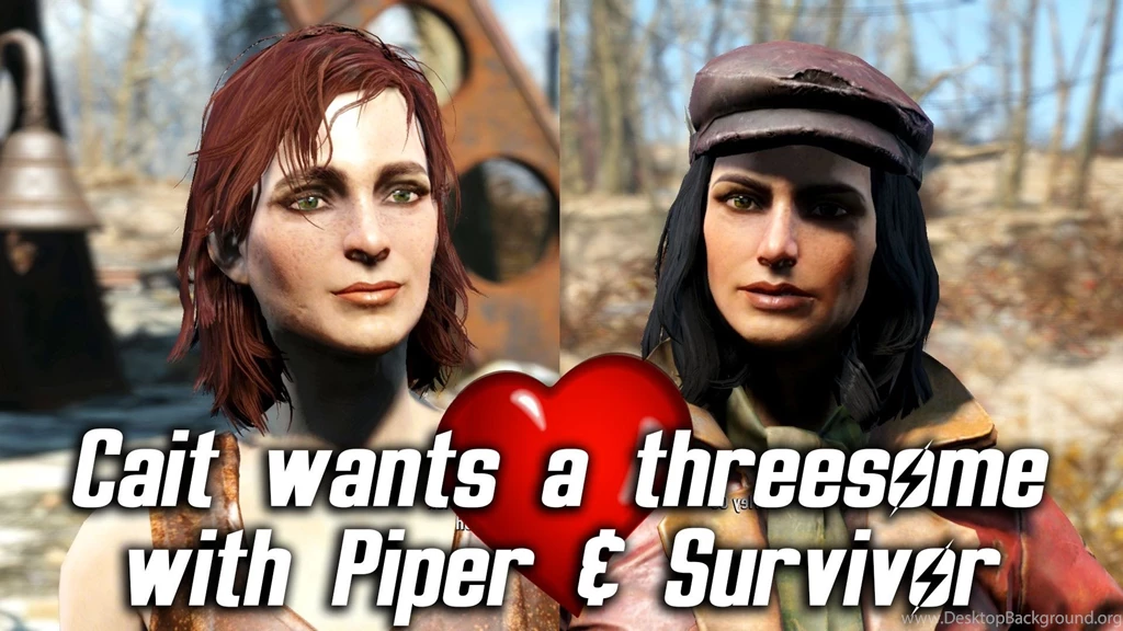 Fallout 4   Cait Wants A Threesome With Piper & Sole Survivor ...