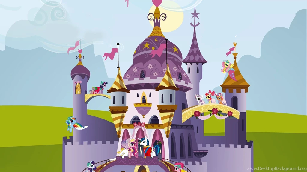 My Little Pony Friendship Is Magic Castle, Rarity, Sweetie Belle ...