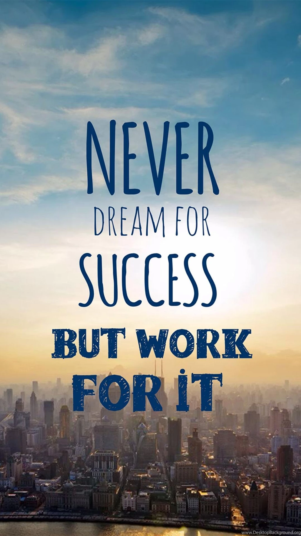 IPhone wallpaper Quotes 1080x1920 gospel shall be preached never dream for success.jpg