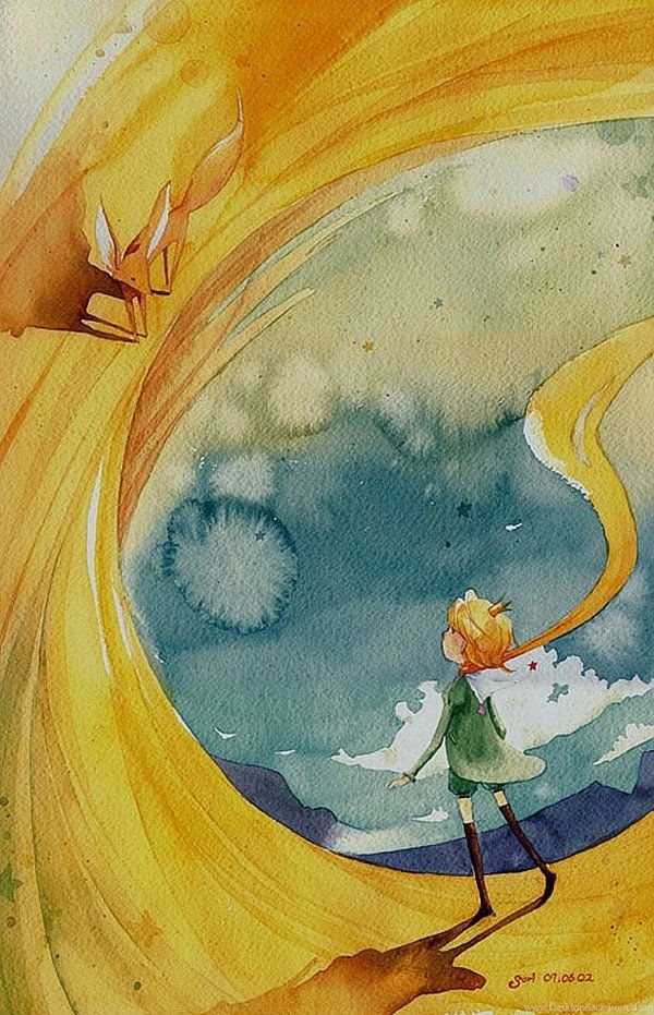The Little Prince Gets Swept Up By The Fox's Cleverness.