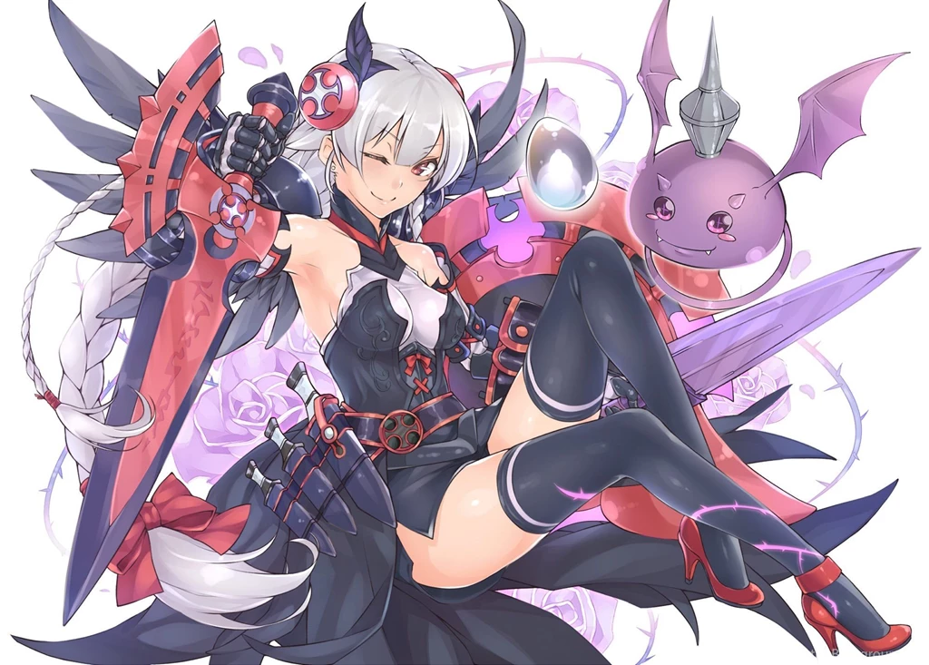 Puzzle & Dragons Gray Hair Makita (twosidegekilove) Puzzle ...