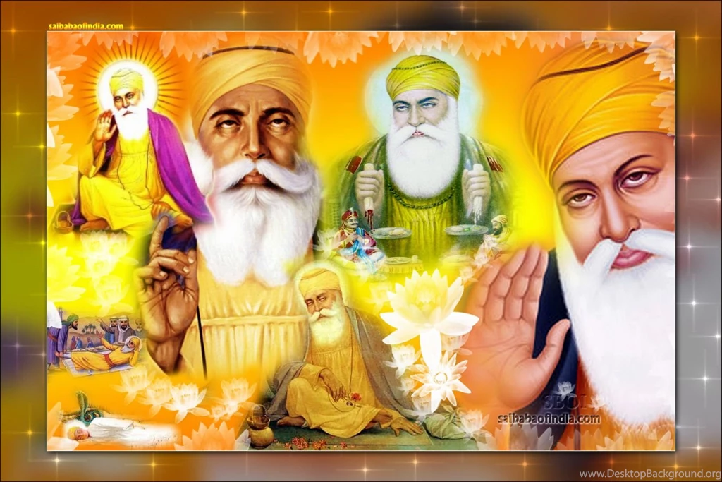 Guru Nanak dev ji Sikh guru his life birth Wallpapers