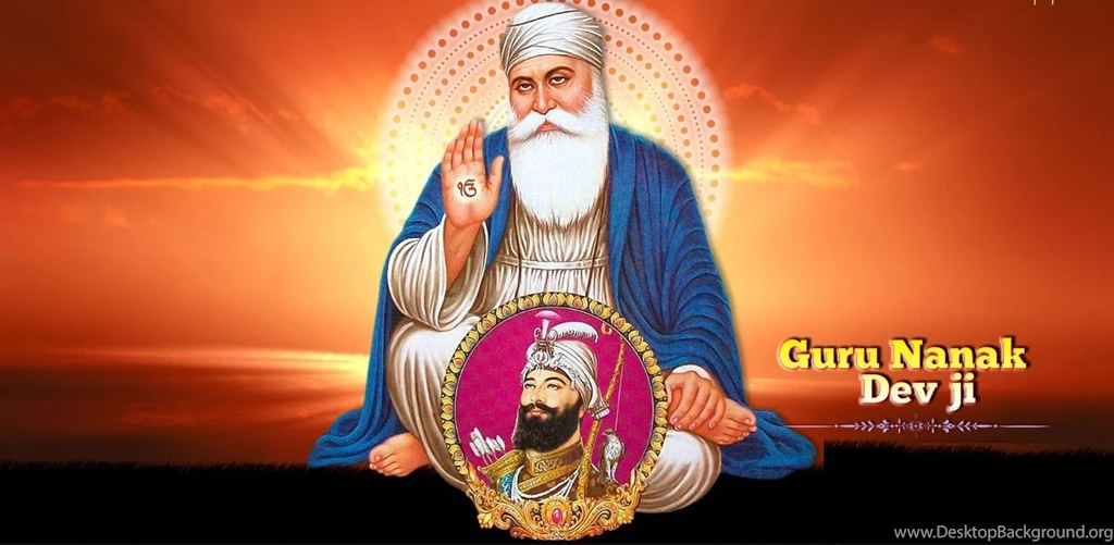 Guru Nanak Dev Ji And Guru Gobind Singh Ji JattDiSite.com