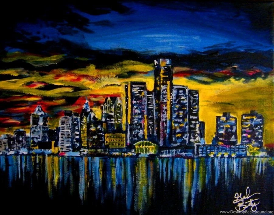 Detroit Skyline < Images & Galleries