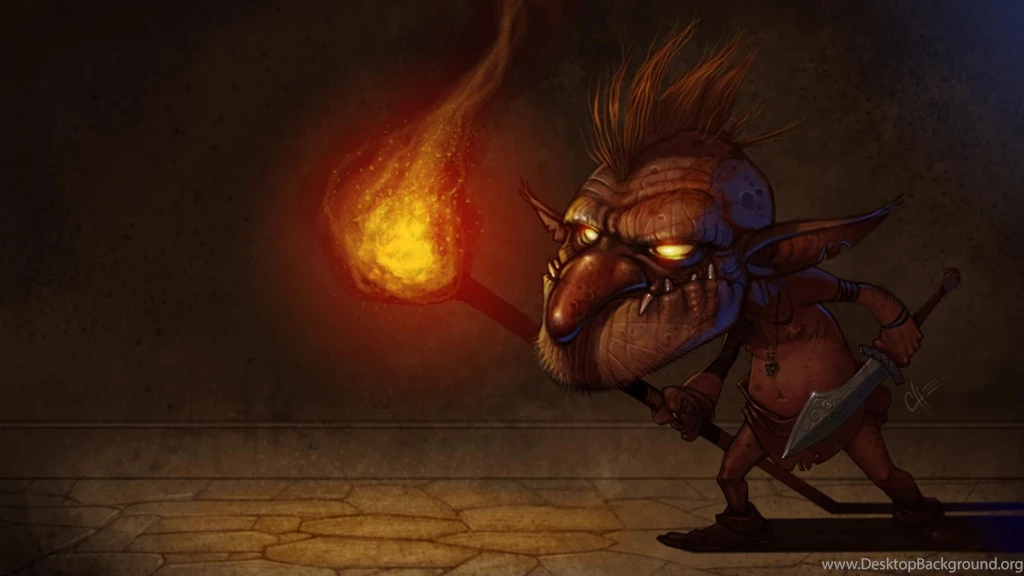 Goblin Warrior >> HD Wallpaper, Get It Now!