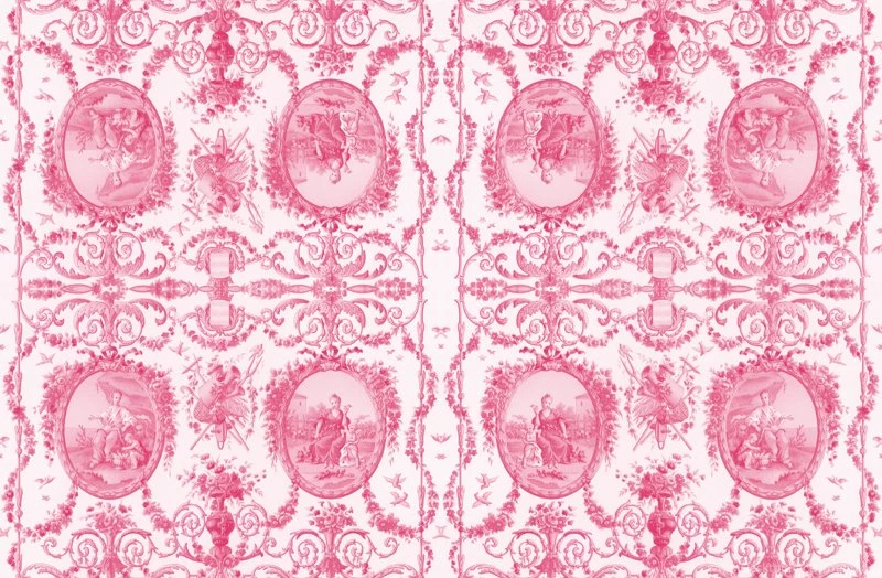 Rococo Harvest ~ Pink And White Wallpapers Peacoquettedesigns ...