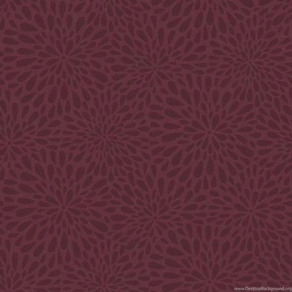 Calendula Maroon Modern Floral Wallpapers Bolt   Contemporary ...