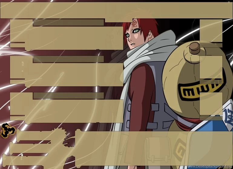 Naruto Arena Gaara Backgrounds By AtomicReset On DeviantArt