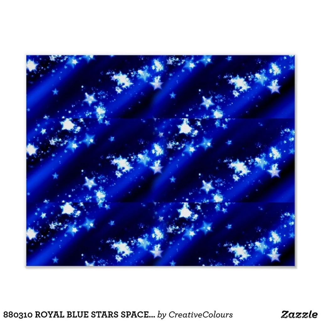 Royal Blue Backgrounds Posters