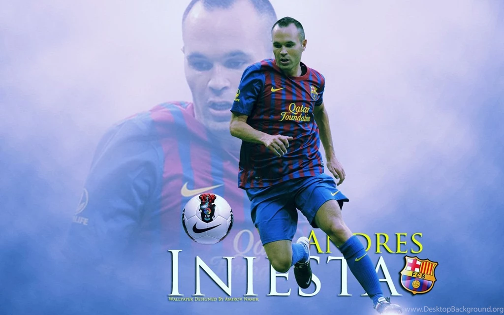 Andrés Iniesta Wallpapers FC Barcelona Wallpapers