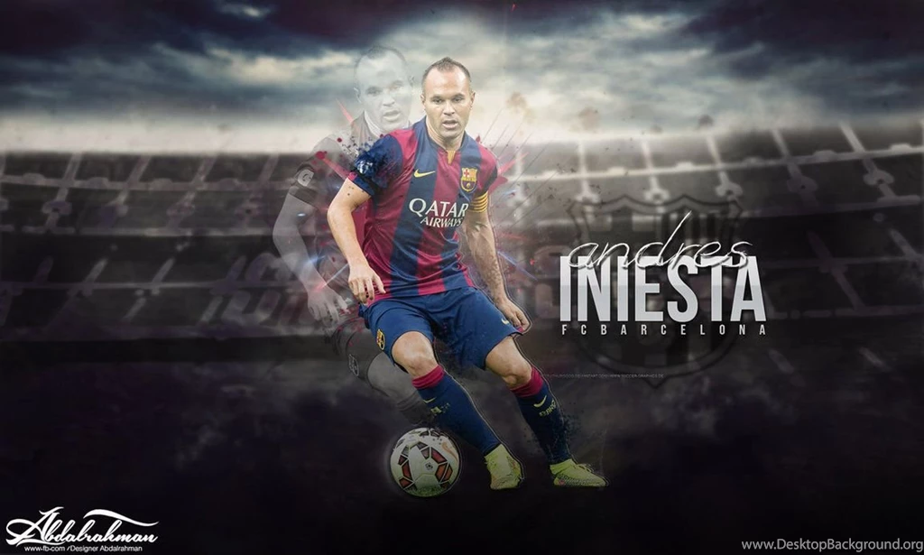Wallpapers Andres Iniesta 2014 By Designer Abdalrahman On DeviantArt