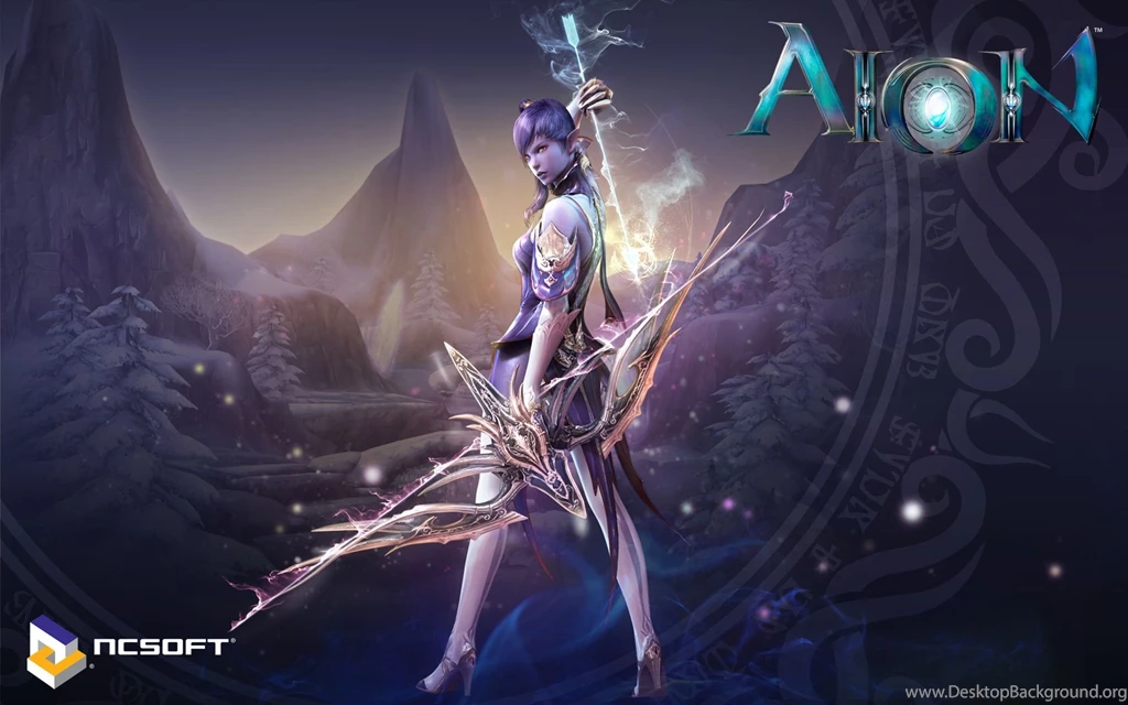Aion Wallpapers 013 – Asmodian Ranger – Ethereal Games