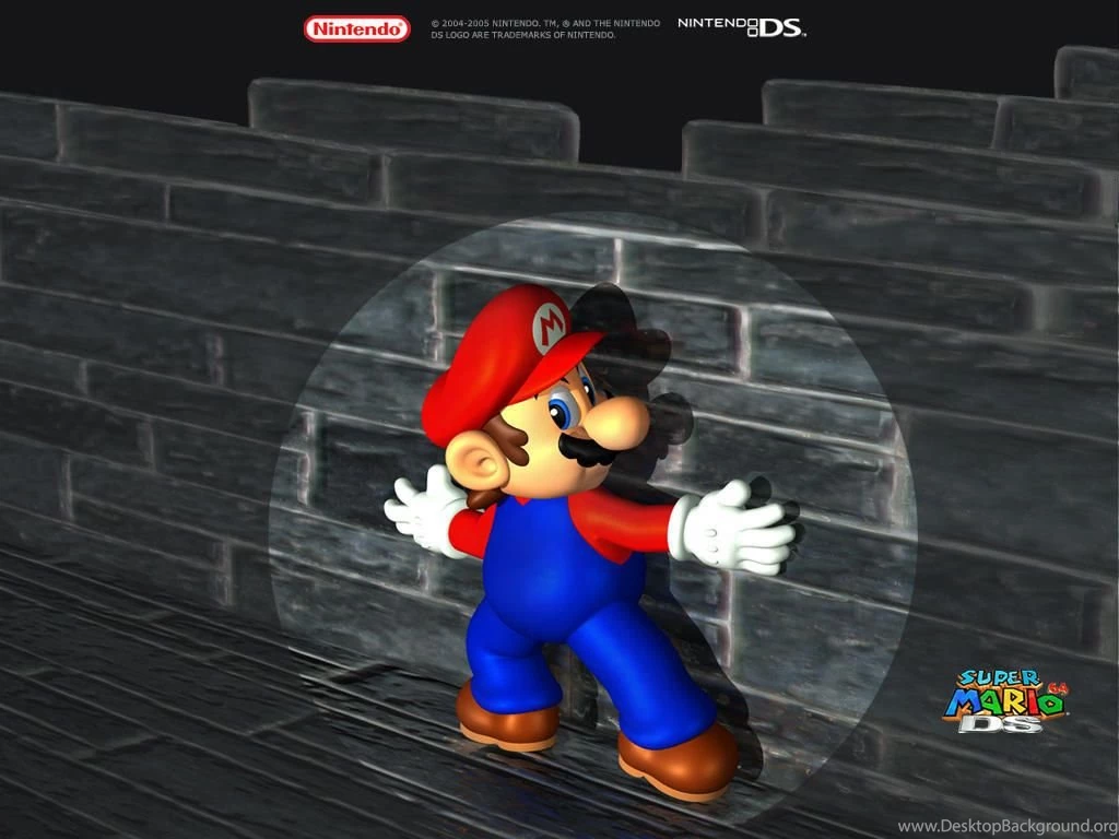 Super Mario Desktop Wallpapers From Nintendo DS Games