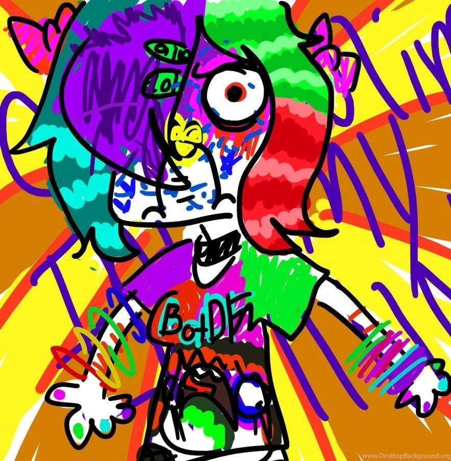 We Drew An Emo/scene Person :DDDDDDDDDD By LucyRainbowlover On ...