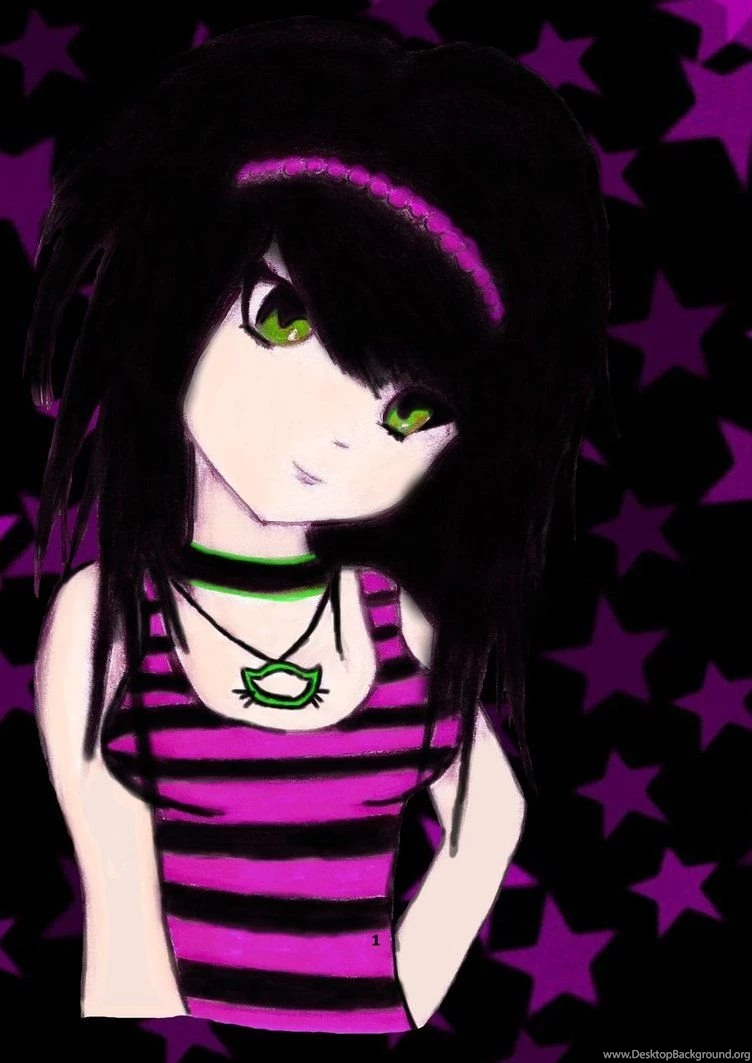 O__o Scene Emo Girl By XxSNiPERKiDxX On DeviantArt