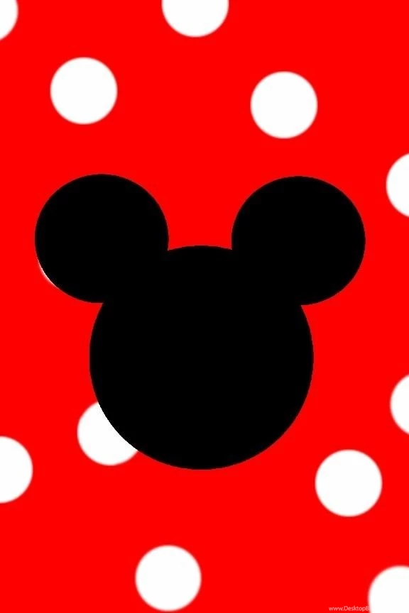 Mickey Mouse Silhouette Art Poster