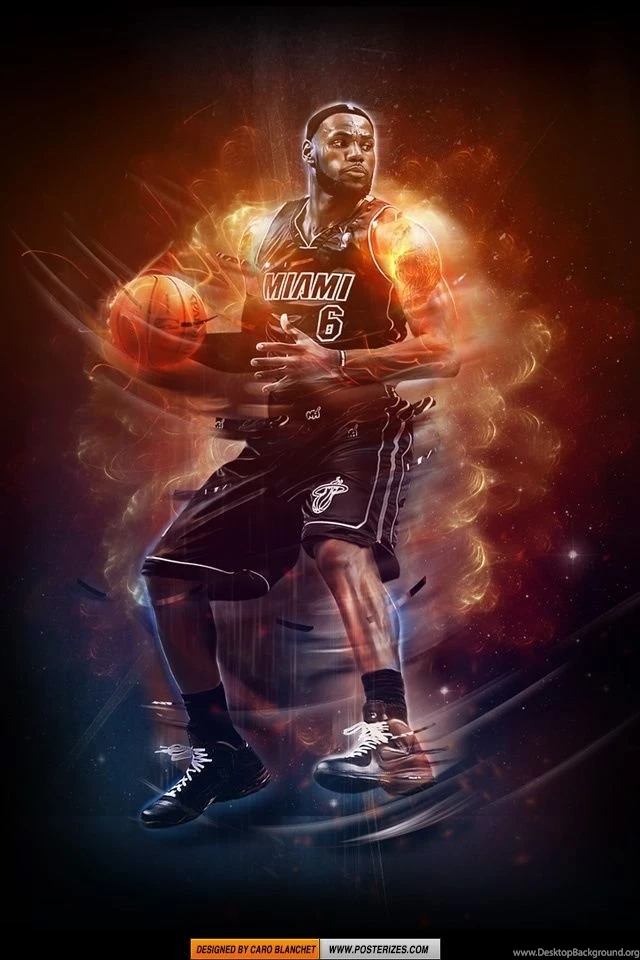NBA LeBron James Iphone/Ipod Wallpapers