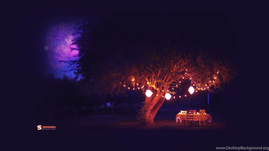 Landscapes Night Summer (season) Tables Lanterns Smashing Magazine ...