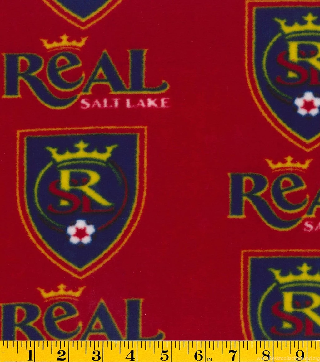 Real Salt Lake MLS Fleece Fabric