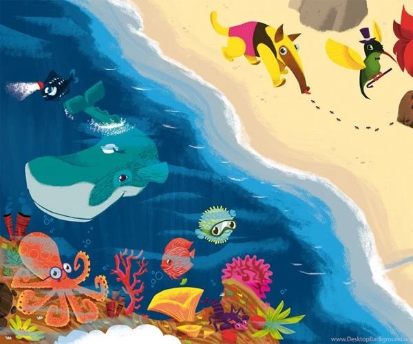 Wandpiraten – ZOO ABC Wallpapers