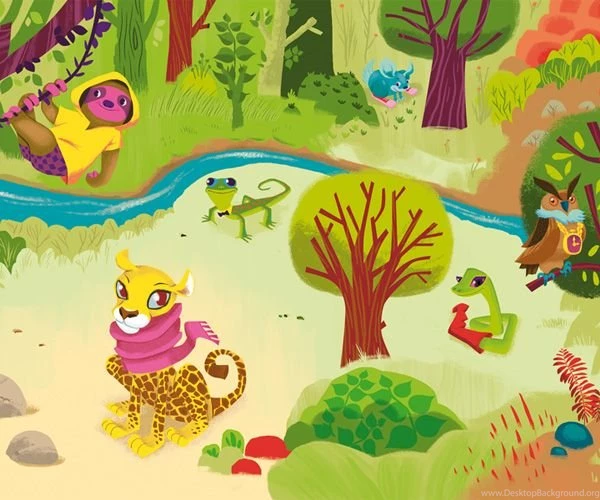 Wandpiraten – ZOO ABC Wallpapers