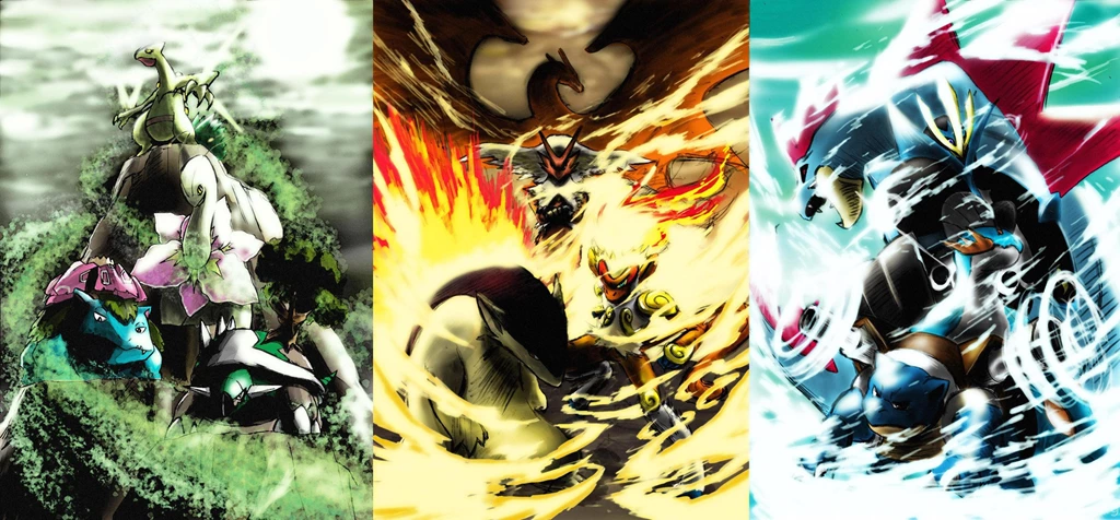 Wallpapers Blastoise Venusaur Charizard Pokemon Blaziken Infernape ...